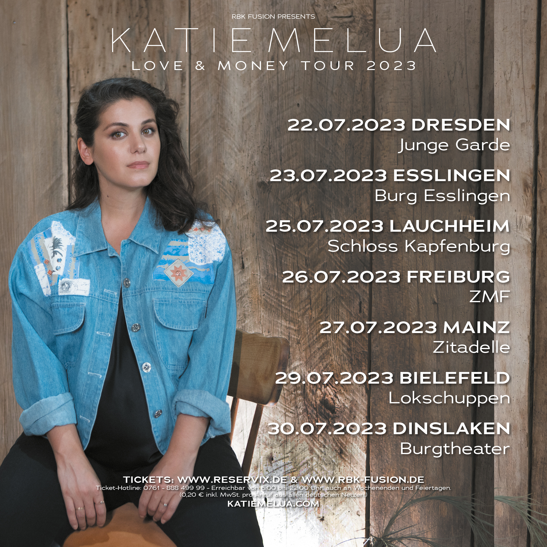 Katie Melua kommt für weitere sieben Termine im Sommer 2023 nach Deutschland